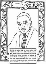 Luther Martin Coloring King Jr Pages Sheet Worksheets Worksheet Print Printable Sheets Kids Mlk History Month Activities Pdf Coloring4free Ellington sketch template