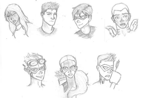 nightwing young justice coloring pages