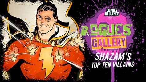 greatest shazam villains rogues gallery youtube
