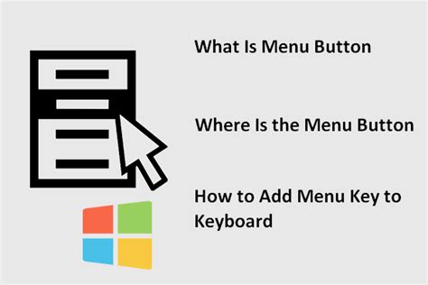 menu button    add menu key  keyboard
