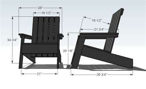 la chaise adirondack chair woodworking plans adirondack chairs diy outdoor furniture plans