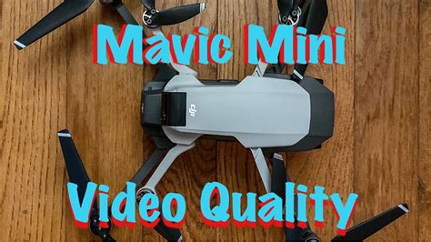 mavic mini raw video quality sample youtube