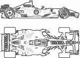 F1 Ferrari Coloring Pages Cars 2007 Color sketch template