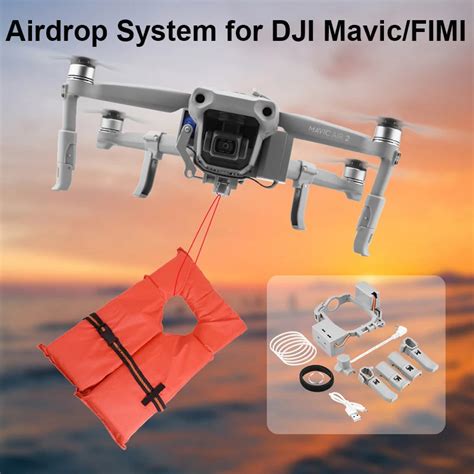 review extremely inexpensive air drop system dji mavic drone forum