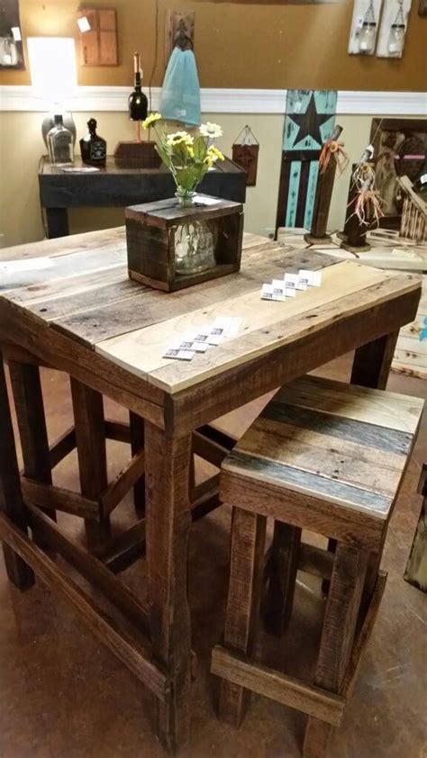 buyfurnitureonline diy kitchen table rustic bar height table