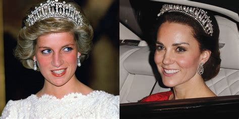 See How Kate Middleton Wore Princess Diana S Tiara Kate