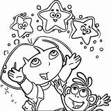 Dora Boots Coloring Pages Getcolorings Color sketch template