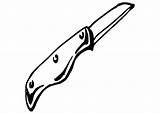 Knife Coloring Pages Edupics 620px 62kb sketch template