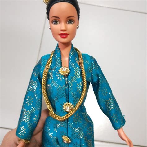 Barbie Doll In Traditional Malay Costume And Hairstyle Hobbies And Toys