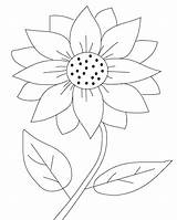Coloring Sunflower Pages Printable Flower Sheets Labels sketch template