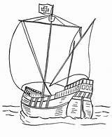Catamaran Ancient Template Coloring sketch template
