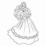 Barbie Coloring Pages Fashion Fairytale Printable Kids Dreamtopia Beautiful Worksheets Painting Fairy House Will Dream sketch template