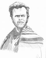 Eastwood Clint sketch template