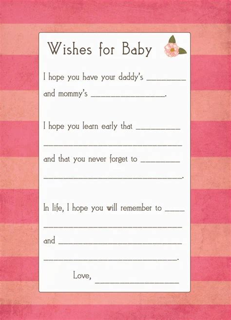 wishes  printable
