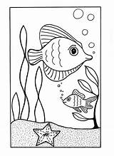 Coloring Pages Ocean Kids Summer Sea Animals Under Printable Life Animal Beach Fun Adult Adults Print Don Need Activity Colors sketch template