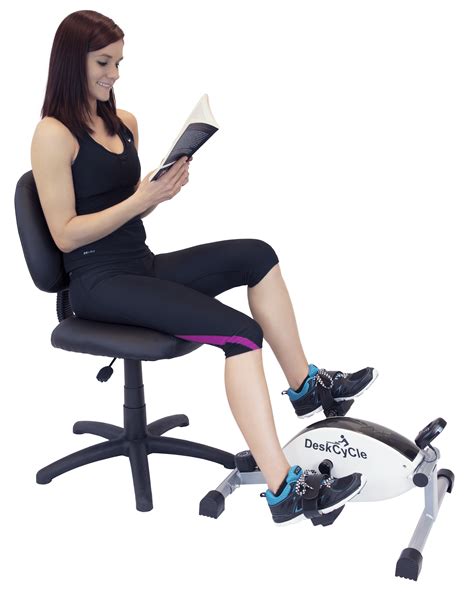 exercise bikes deskcycle  desk exercise bike bicycle  pedal exerciser sporting goods cub