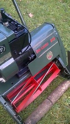 atco deluxe   petrol  propelled cylinder rebuilt mower lawnmowers shop