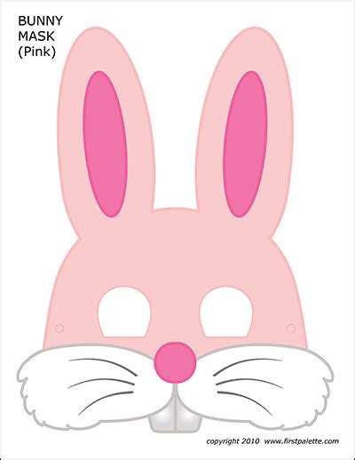 leck perfekt pessimist rabbit face mask template spanne geschmack gasse