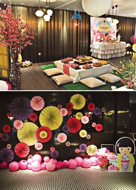 japanese theme parties  pinterest japanese party indian theme