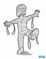 Coloring Pages Mummy Template Scary Monster Choose Board Halloween Super sketch template