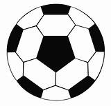 Ball Outline Soccer Clip Clipart sketch template