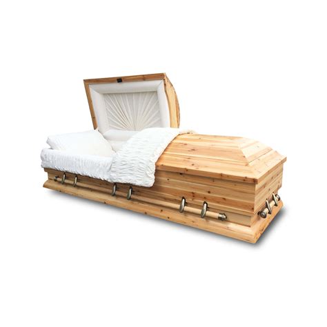 roanoke oversized cedar casket  wide sky caskets