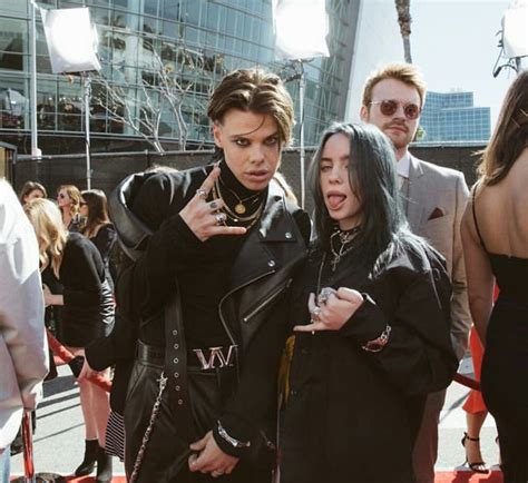 billie eilish  yungblud  hd wallpaper