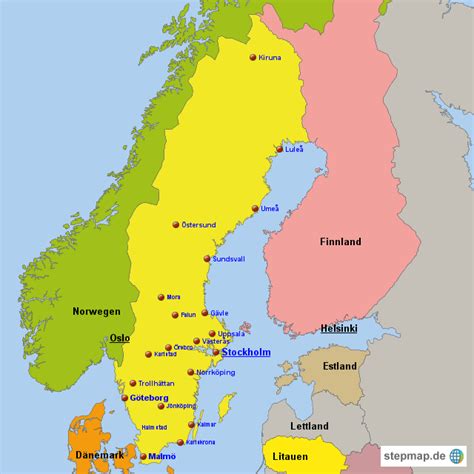 schweden karte kostenlos hanzeontwerpfabriek