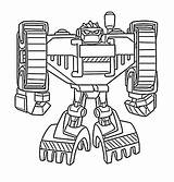 Bots Rescue Coloring Pages Color sketch template