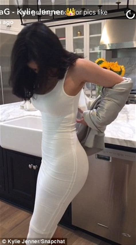 Kylie Jenner Dances Over An Island Counter On Snapchat To