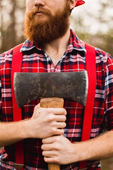 lumberjack beard style   grow maintain definition
