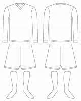 Template Blank Football Kit Jersey Soccer Clipart Vector Baseball Line Newdesign Library Via Clip sketch template