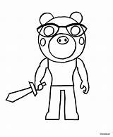 Roblox Piggy Adopt Xcolorings Personajes Imprime Coloringhome Robby Ninjago Frr Fam 56k Pig Noncommercial Individual sketch template