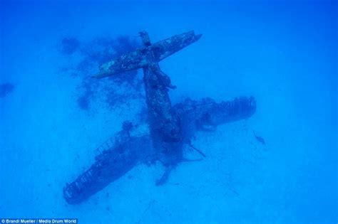 underwater graveyard of hundreds of world war two planes revealed