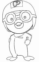 Pororo Pages sketch template