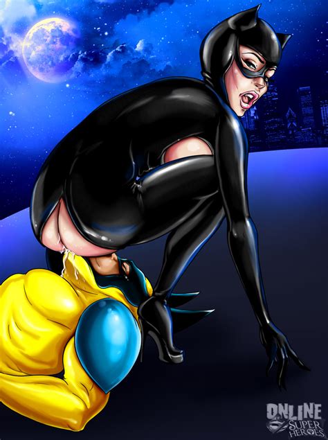 Rule 34 Catwoman Crossover Dc Human James Howlett Marvel Mutant