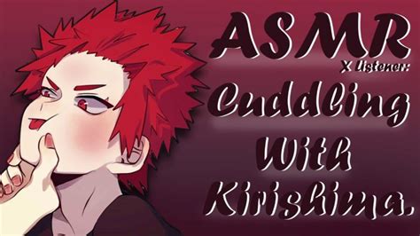 asmr x listener cuddling with kirishima mha [audio
