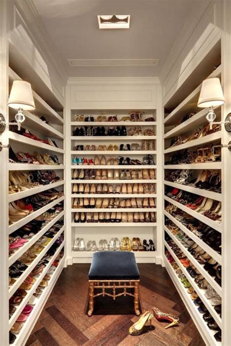 shoe closet design de closet closets de luxo lar dos sonhos
