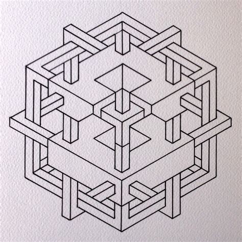 geometric design graph paper drawing patterns