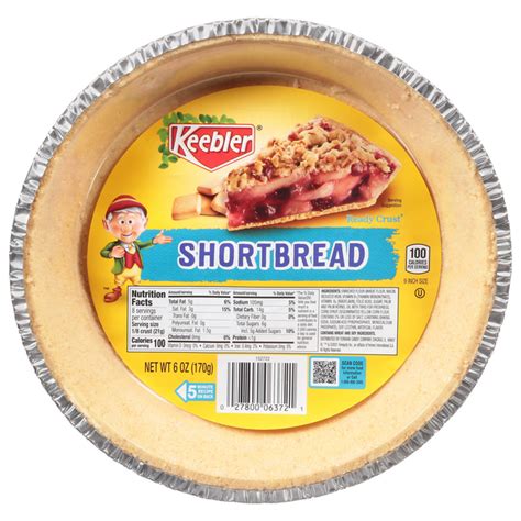 save  keebler ready crust pie crust shortbread   order