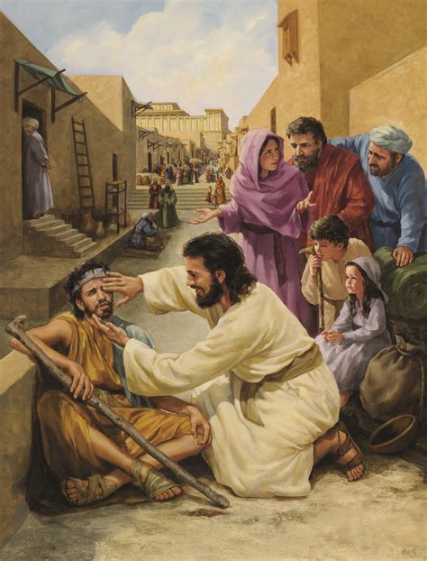 testament  lesson  jesus heals  blind man seeds  faith