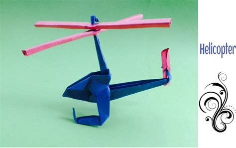 origami paper helicopter origami
