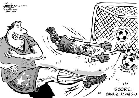 Editorial Cartoons Territorial Incursion Aseanews