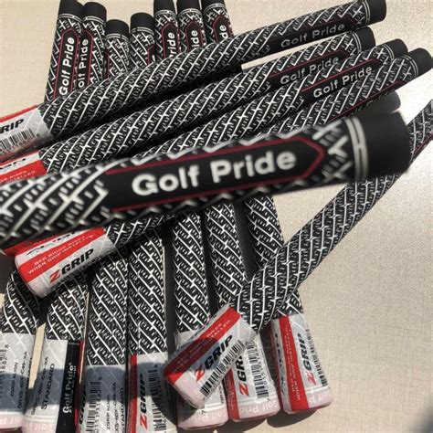 pcs golf pride  grip full cord align grips blackwhitered midsize