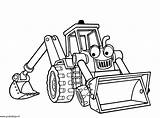 Tracteur Coloriage Coloriages Fix Pelleteuse Builder2 Snut Pages Mécanique Colorier Builder Tractopelle Bouwer Meilleur Pinkelotje Remorque Tractor Colorat Mecanique Numéro sketch template