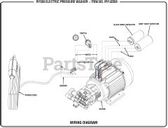 ryobi ry   ryobi pressure washer rev    parts lookup  diagrams