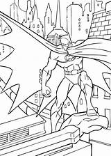 Gotham City Getdrawings Drawing Easy Coloring sketch template