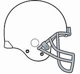 Football Clipart Helmet Blank Template Outline Stencil Templates Printable Clip Stencils Svg Cowboys Cliparts American Dallas Designs Library Clipartbest Use sketch template