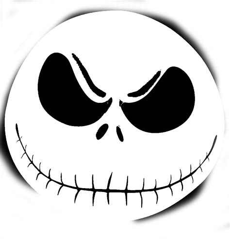 jack skellington stencil  printable  printable