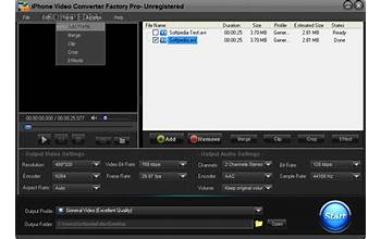 Video Converter Factory Pro screenshot #0